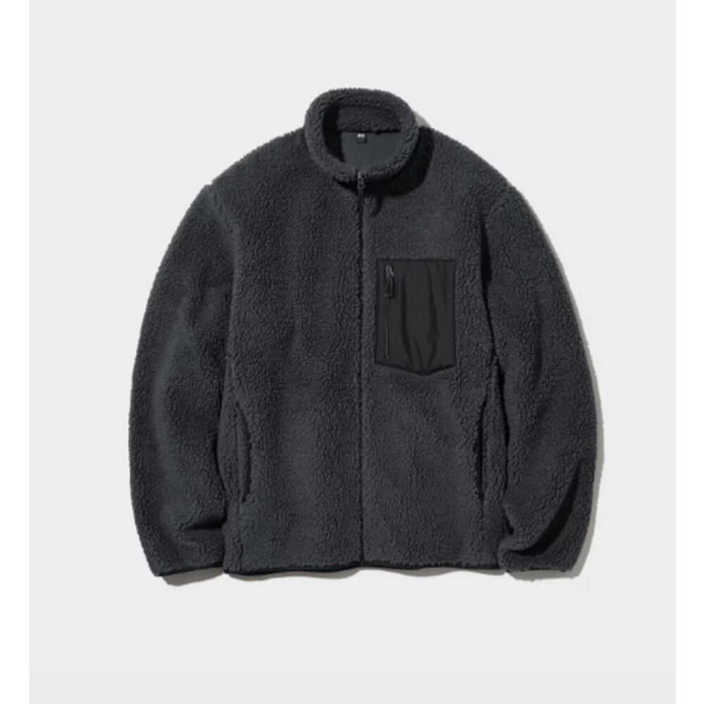 UNIQLO Men's Windproof Outer Fleece Jacket - L
